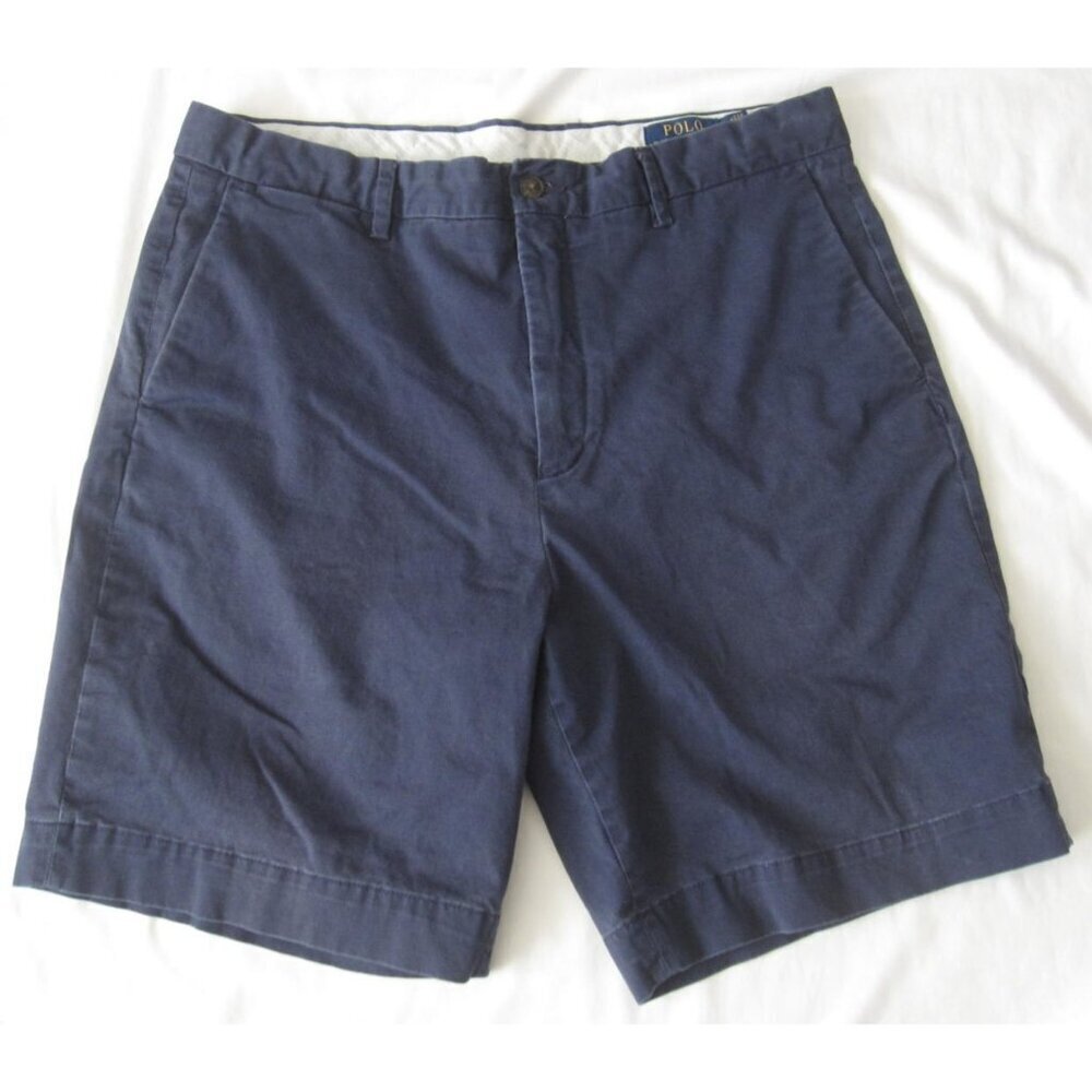 Polo Ralph Lauren Shorts Men Stretch Classic Preppy Ivy Summer Fit Sz 35 (MP456)